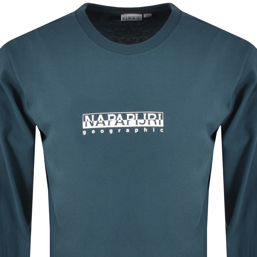 Alternative Image for ProductNapapijri S Box Long Sleeved T Shirt Blue2