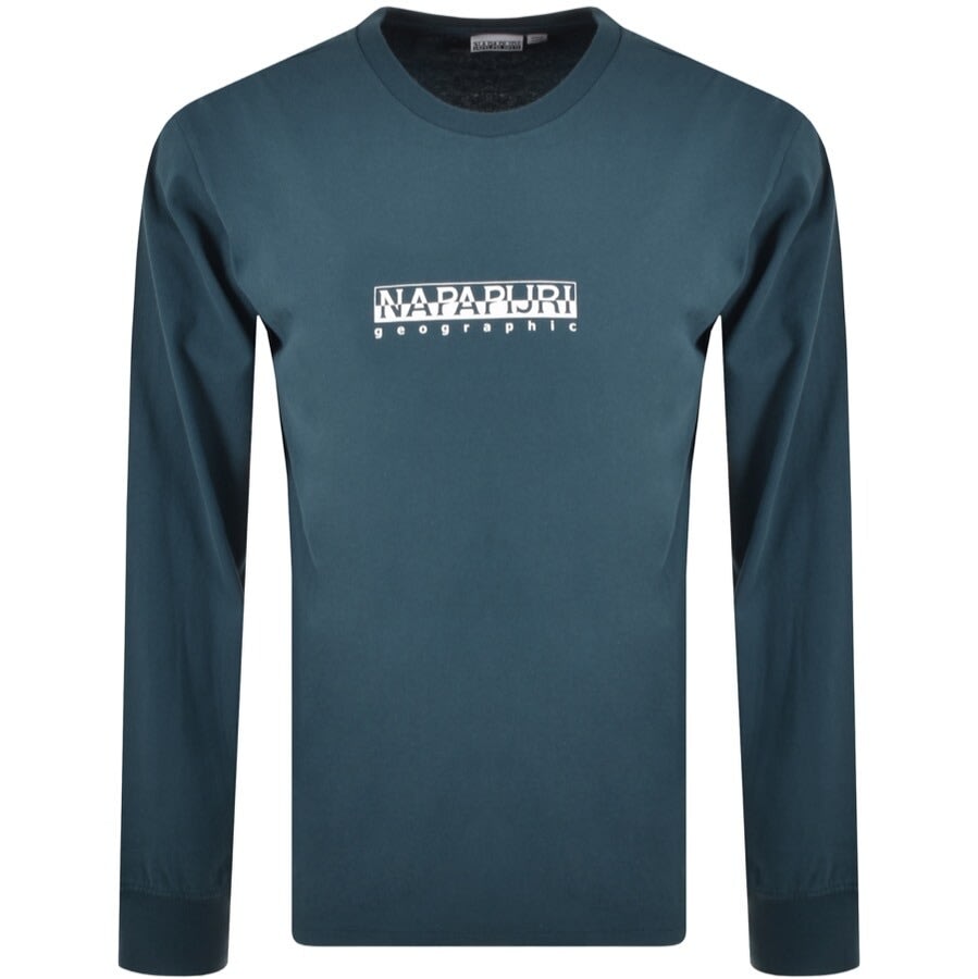 Alternative Image for ProductNapapijri S Box Long Sleeved T Shirt Blue1