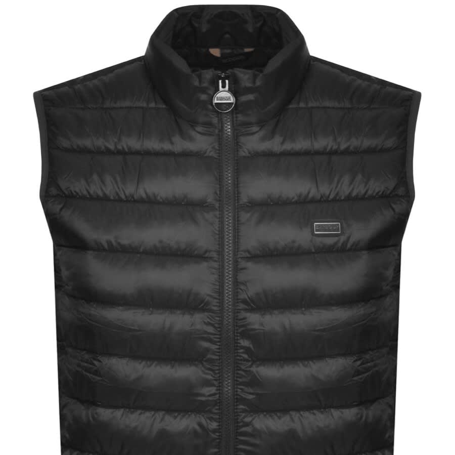 Alternative Image for ProductBarbour International Quilted Reed Gilet Black2