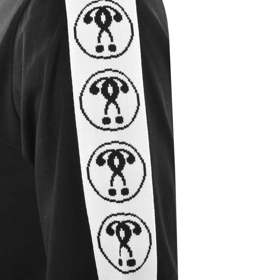 Alternative Image for ProductMoschino Taped Logo T Shirt Black3