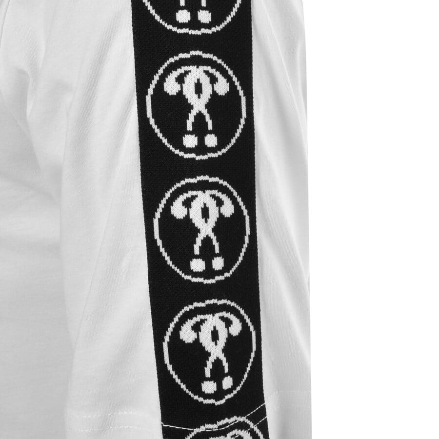 Alternative Image for ProductMoschino Taped Logo T Shirt White3