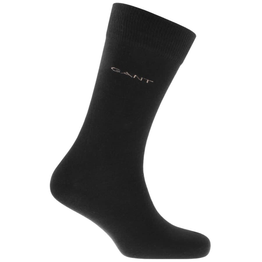 Alternative Image for ProductGant Two Pack Socks Black2