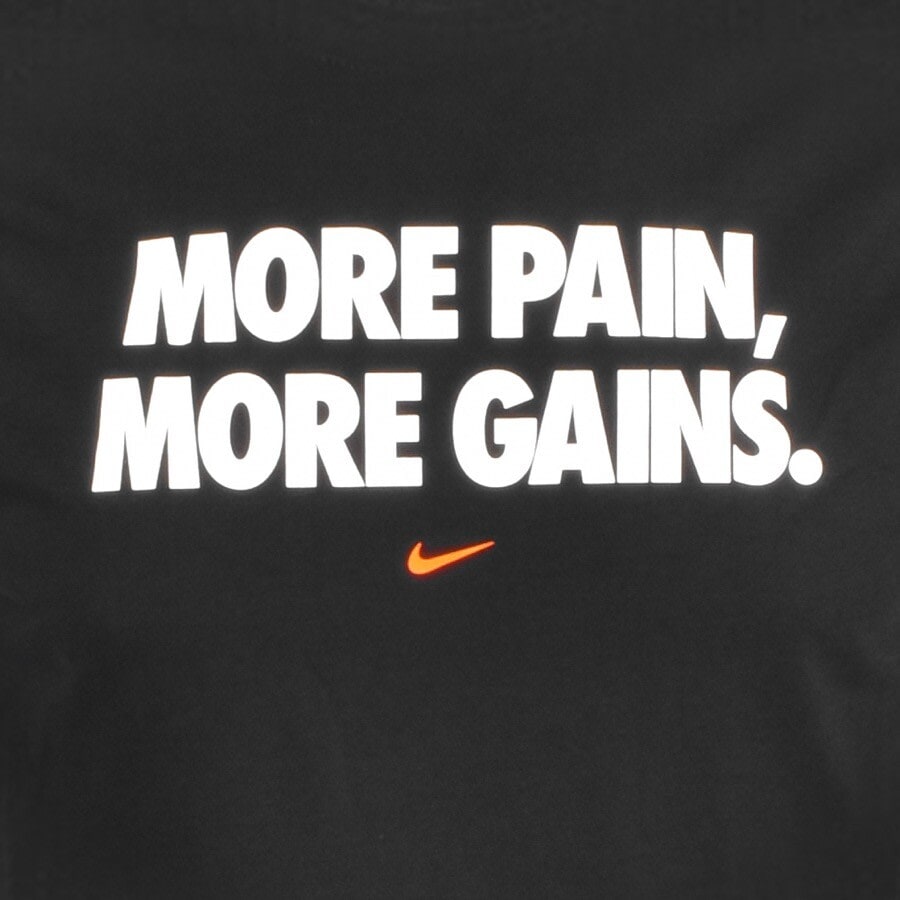 Alternative Image for ProductNike Training Dri Fit Logo T Shirt Black3