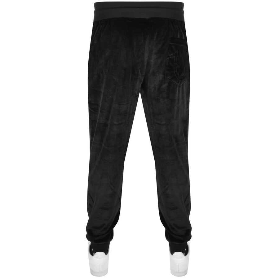 Alternative Image for ProductTrue Religion Logo Jogging Bottoms Black2