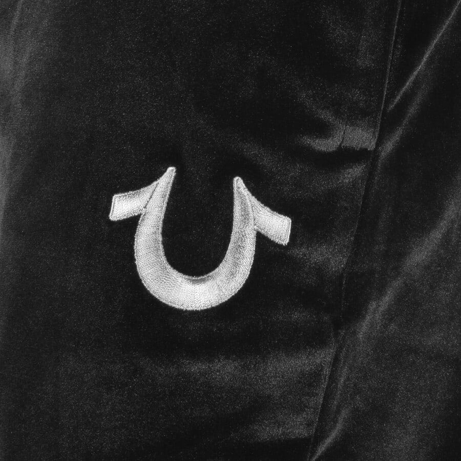 Alternative Image for ProductTrue Religion Logo Jogging Bottoms Black3