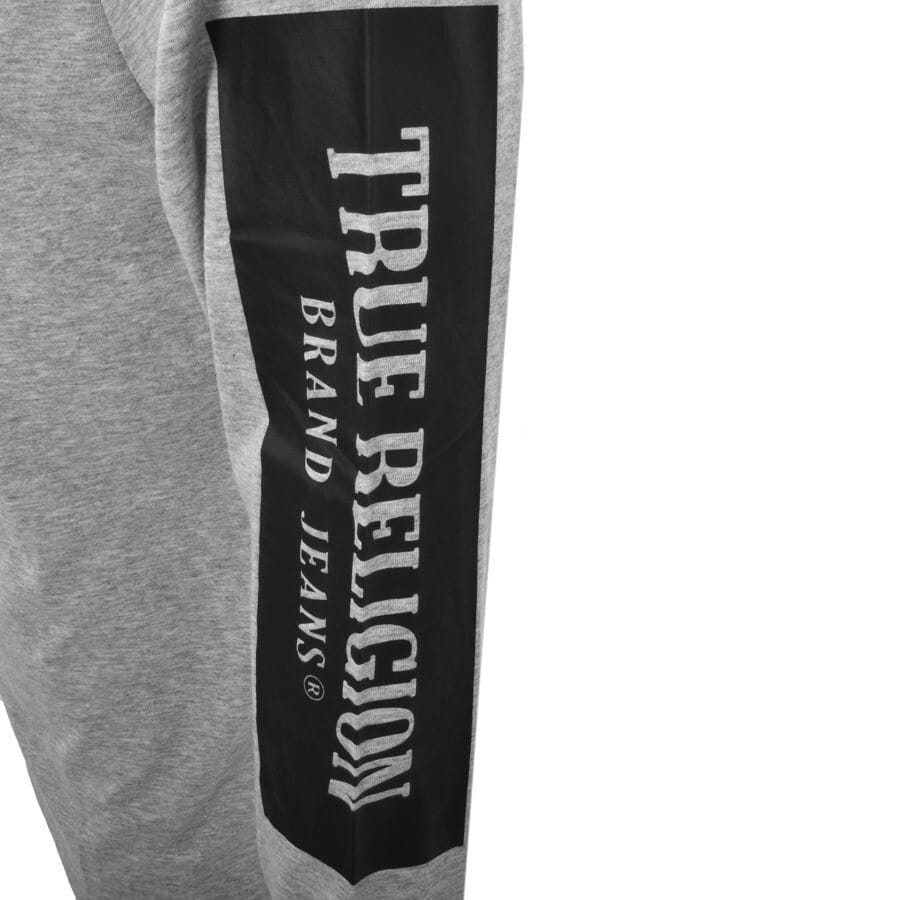 Alternative Image for ProductTrue Religion Hooded Long Sleeve T Shirt Grey3
