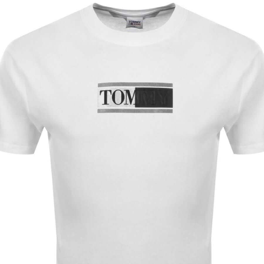 Alternative Image for ProductTommy Jeans Logo T Shirt White2