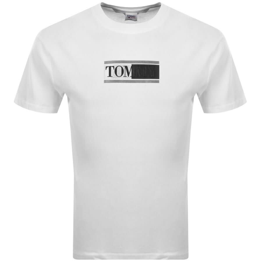 Alternative Image for ProductTommy Jeans Logo T Shirt White1