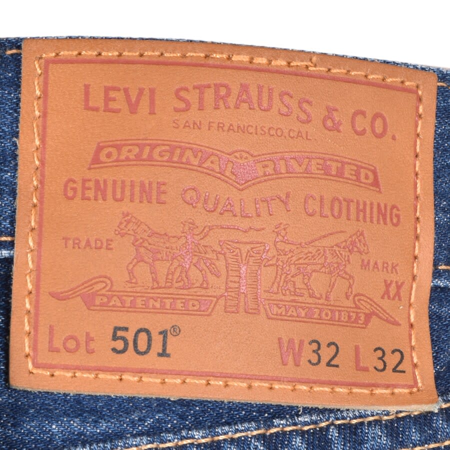 Alternative Image for ProductLevis 501 Original Fit Jeans Blue3