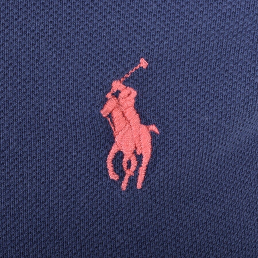 Alternative Image for ProductRalph Lauren Slim Fit Polo T Shirt Blue3