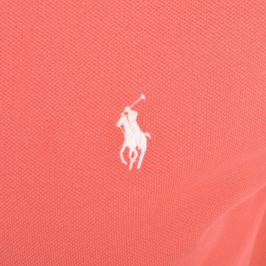 Alternative Image for ProductRalph Lauren Slim Fit Polo T Shirt Pink3