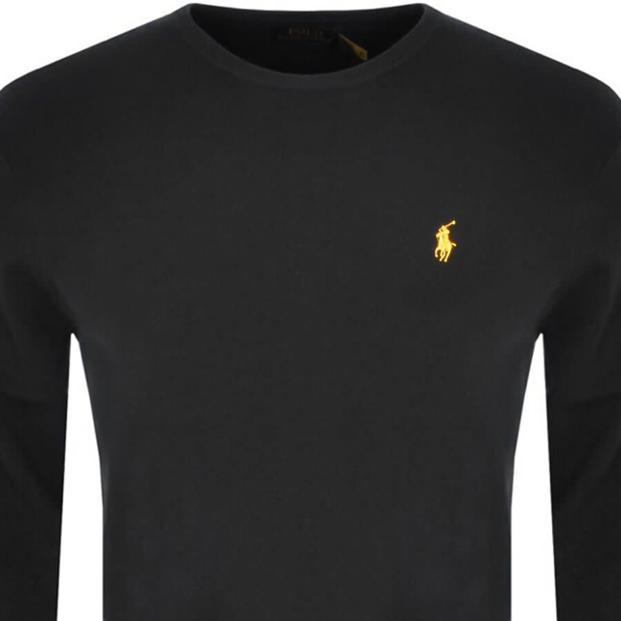Alternative Image for ProductRalph Lauren Crew Neck Knit Jumper Black2