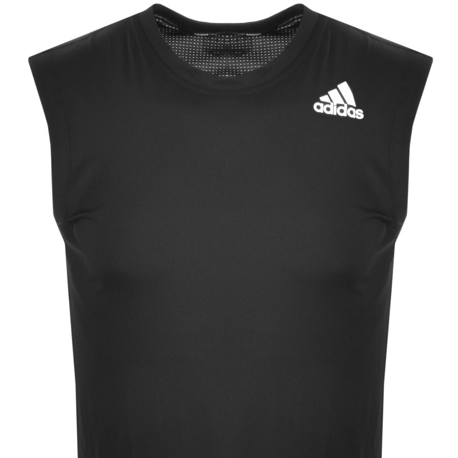 Alternative Image for Productadidas Training Techfit Vest Black2