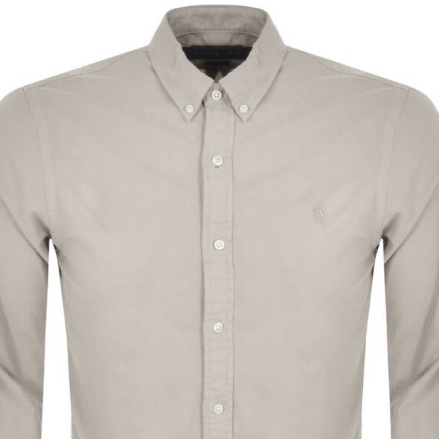 Alternative Image for ProductRalph Lauren Featherweight Shirt Grey2