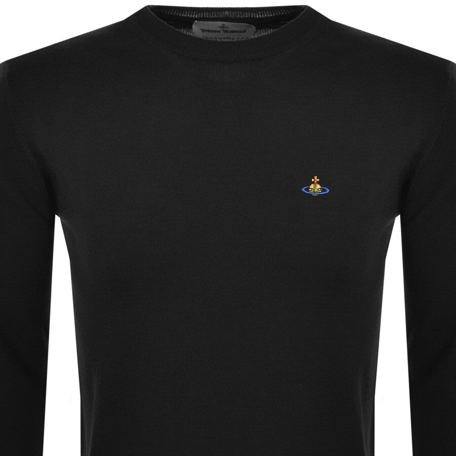 Alternative Image for ProductVivienne Westwood Crew Neck Knit Jumper Black2