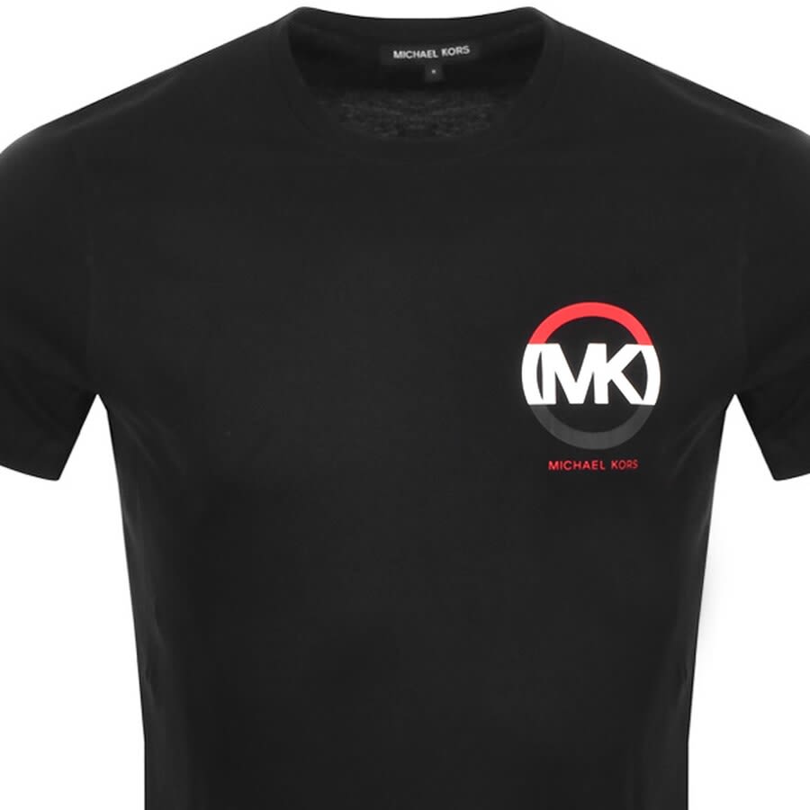 Alternative Image for ProductMichael Kors Short Sleeve Victory Logo T Shirt Bla2