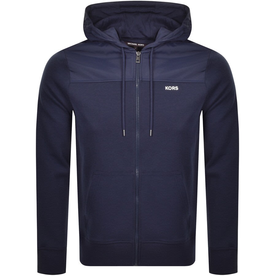 Alternative Image for ProductMichael Kors Full Zip Hoodie Navy1