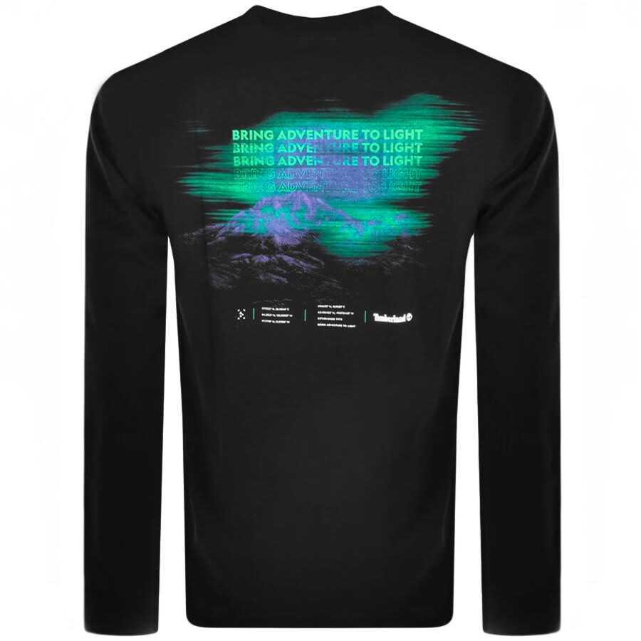 Alternative Image for ProductTimberland Long Sleeve Sky Logo T Shirt Black3