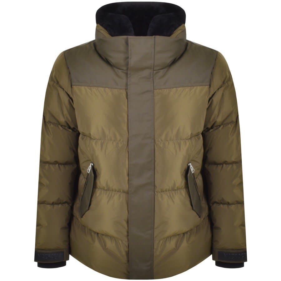 Alternative Image for ProductMackage Riley Quilted Down Jacket Khaki1