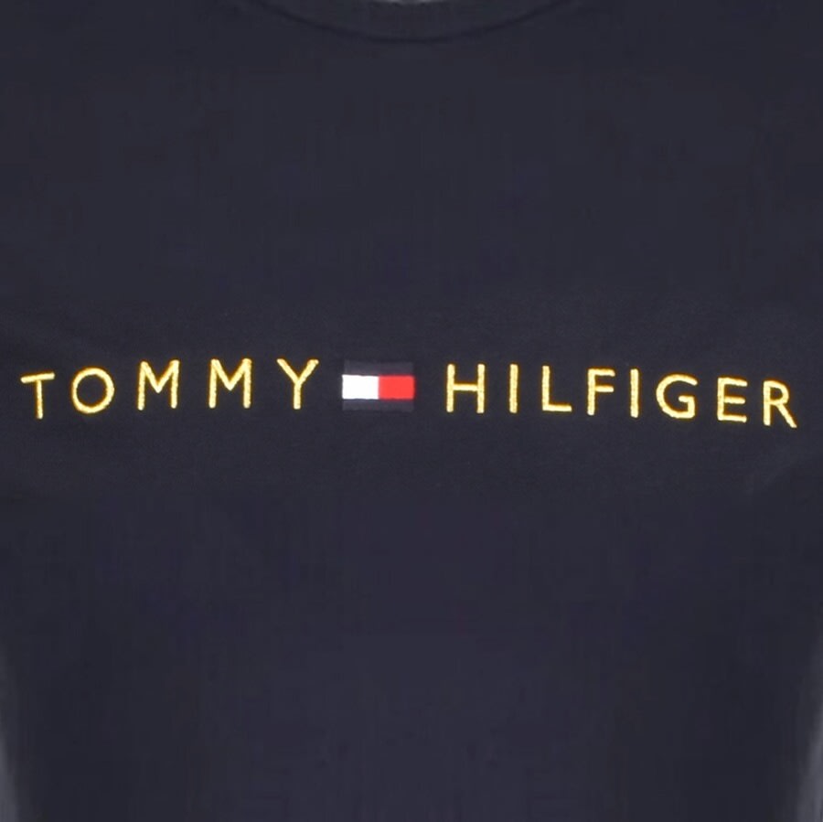Alternative Image for ProductTommy Hilfiger Lounge Long Sleeved T Shirt Navy3