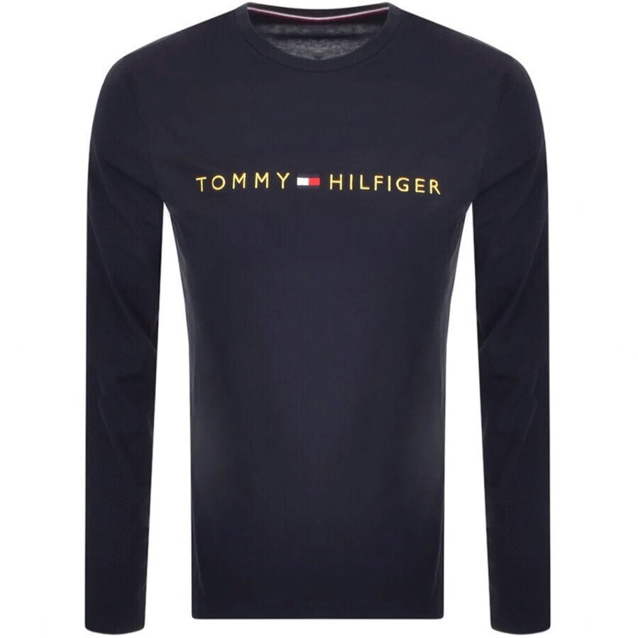Alternative Image for ProductTommy Hilfiger Lounge Long Sleeved T Shirt Navy1