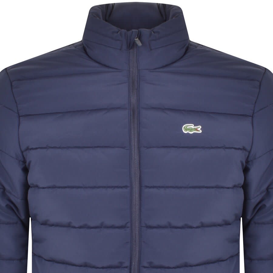Alternative Image for ProductLacoste Padded Logo Jacket Navy2