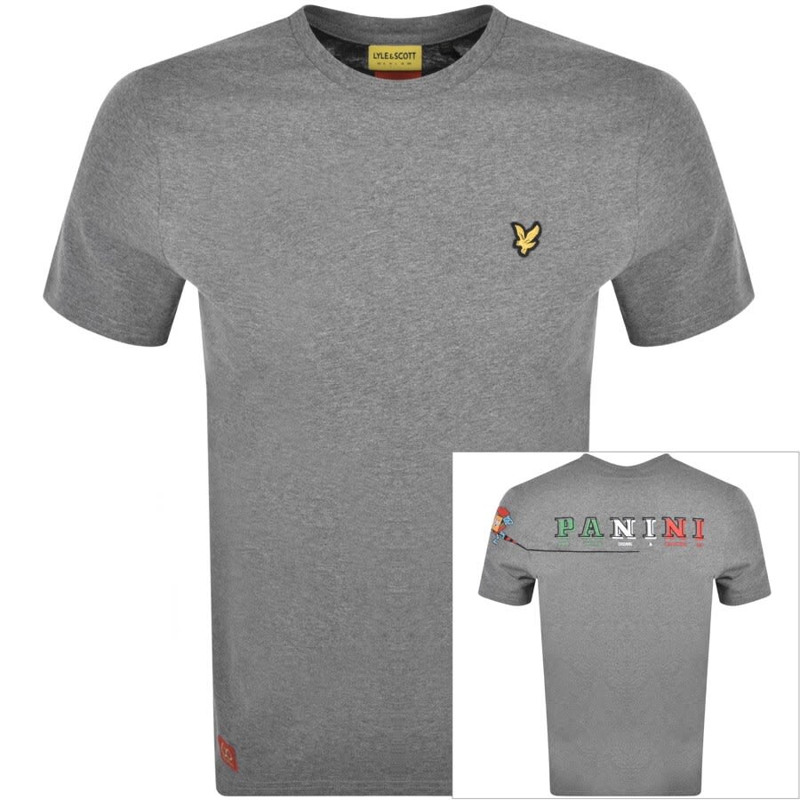 Alternative Image for ProductLyle And Scott X Panini T Shirt Grey1