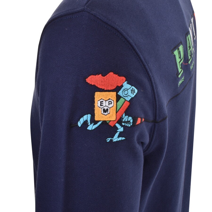 Alternative Image for ProductLyle And Scott X Panini Sweatshirt Navy3