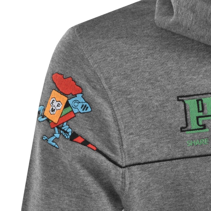 Alternative Image for ProductLyle And Scott X Panini Hoodie Grey3