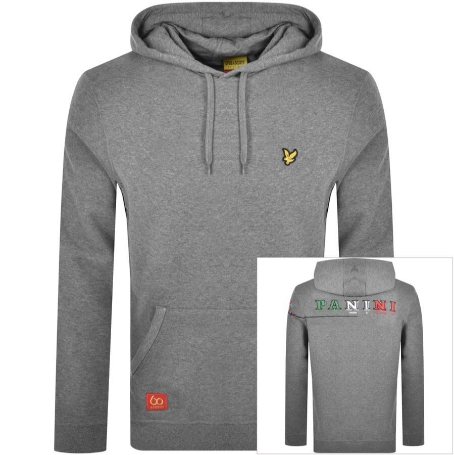 Alternative Image for ProductLyle And Scott X Panini Hoodie Grey1