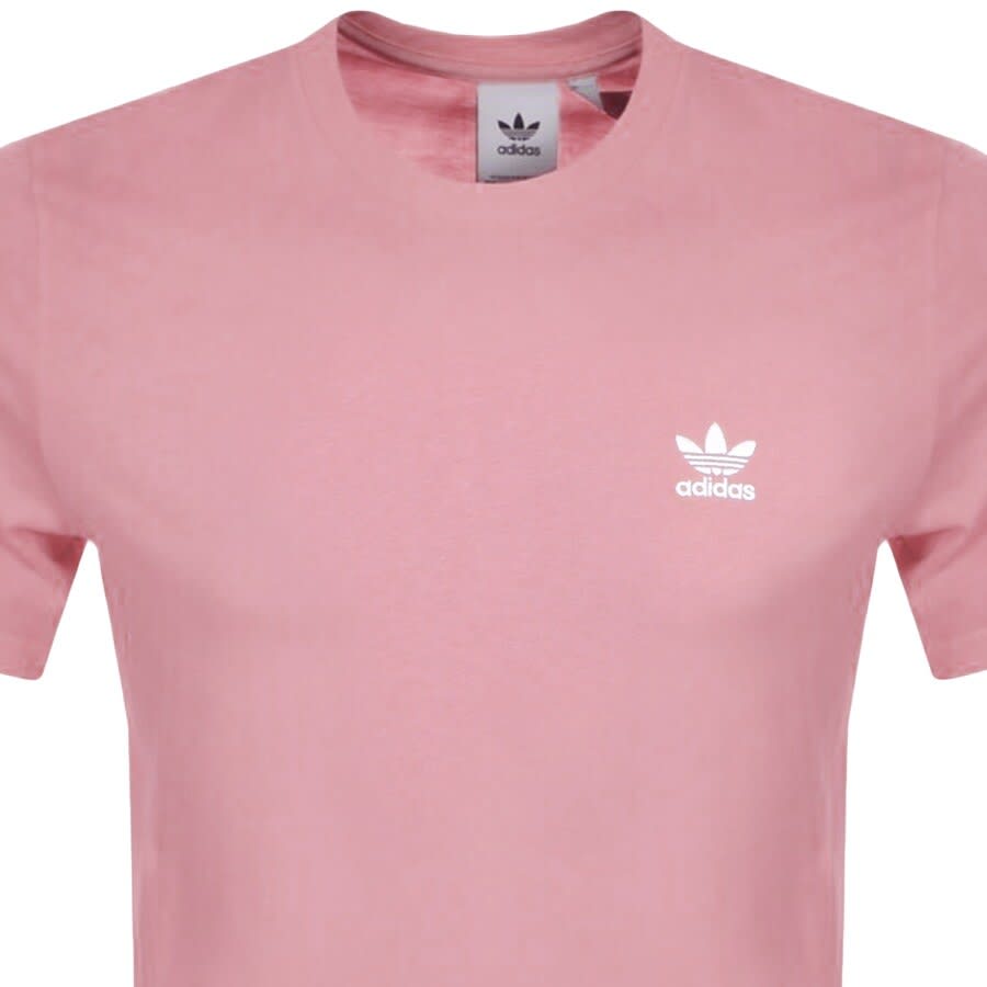 Alternative Image for Productadidas Originals Essential T Shirt Pink2