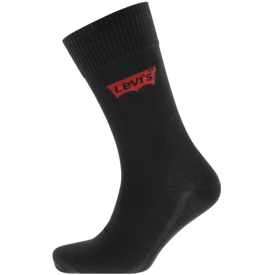 Alternative Image for ProductLevis Regular Cut 6 Pack Socks Black2