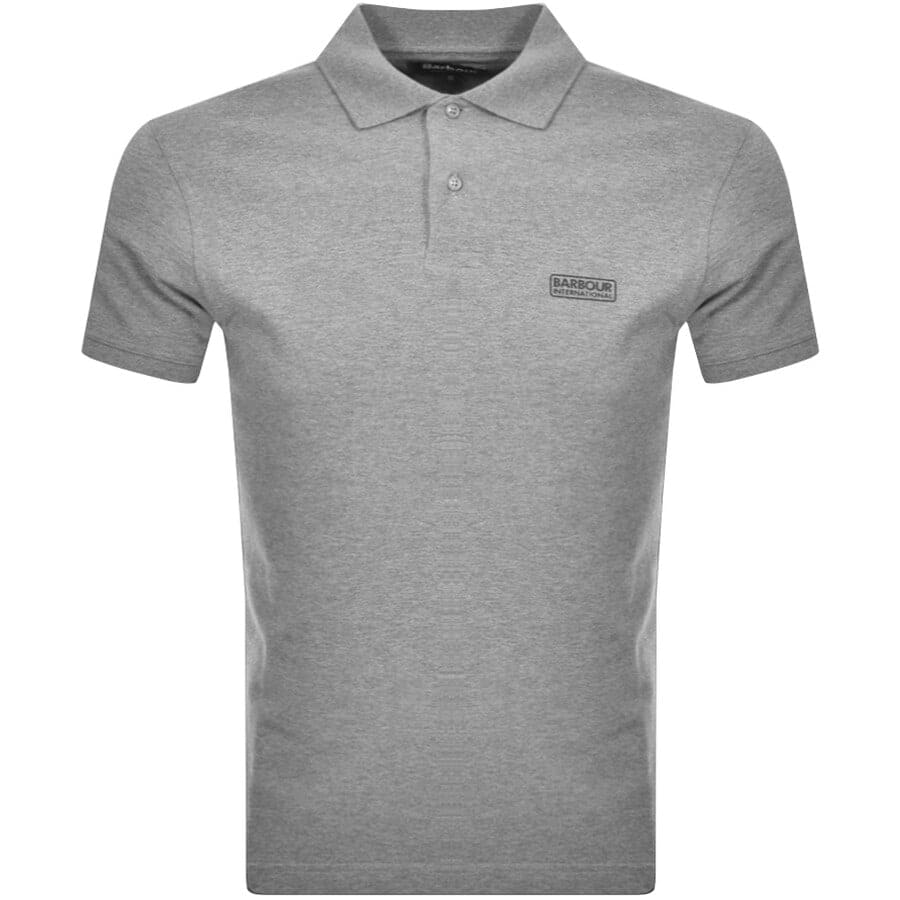 Alternative Image for ProductBarbour International Essential Polo T Shirt Grey1