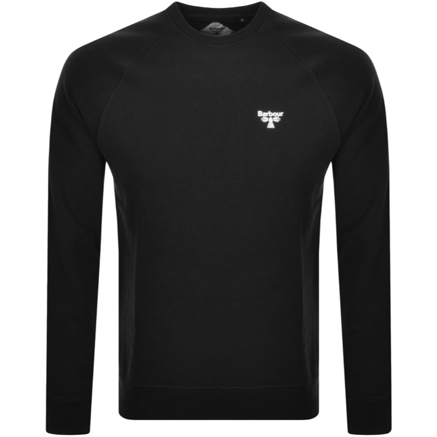 Alternative Image for ProductBarbour Beacon Crew Neck Sweatshirt Black1