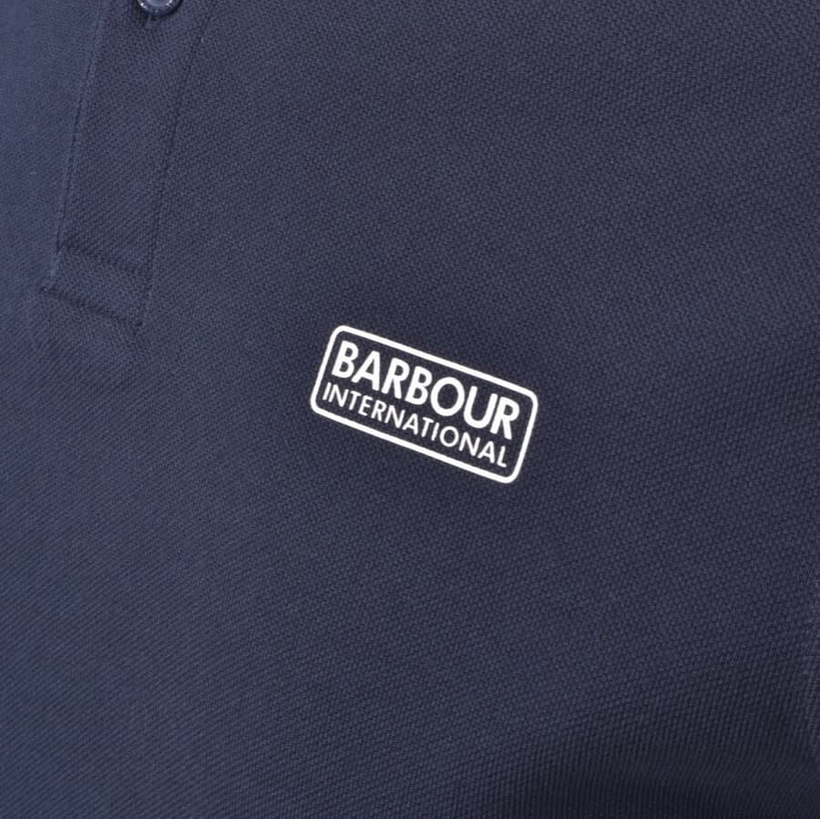 Alternative Image for ProductBarbour International Essential Polo T Shirt Navy3
