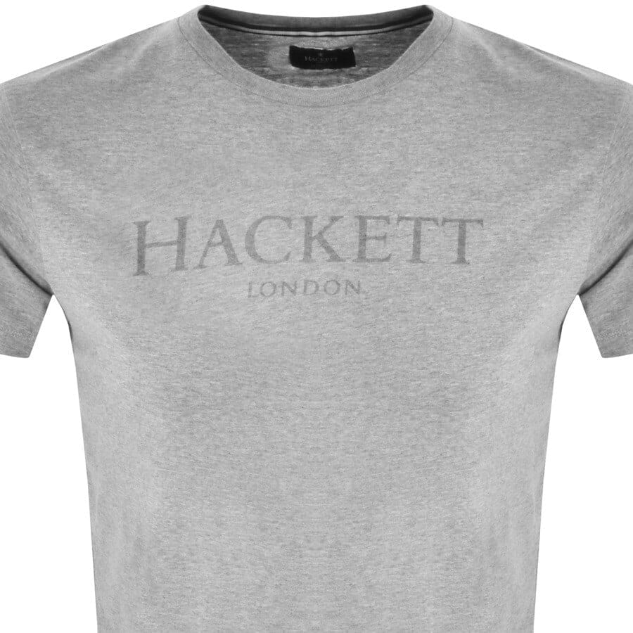 Alternative Image for ProductHackett London Logo T Shirt Grey2