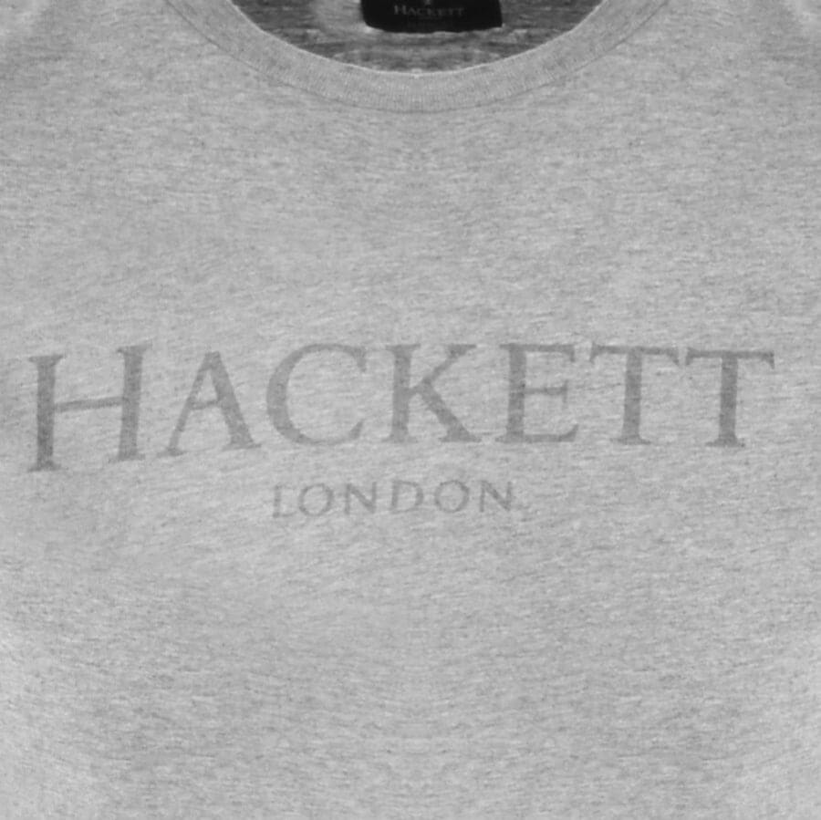Alternative Image for ProductHackett London Logo T Shirt Grey3