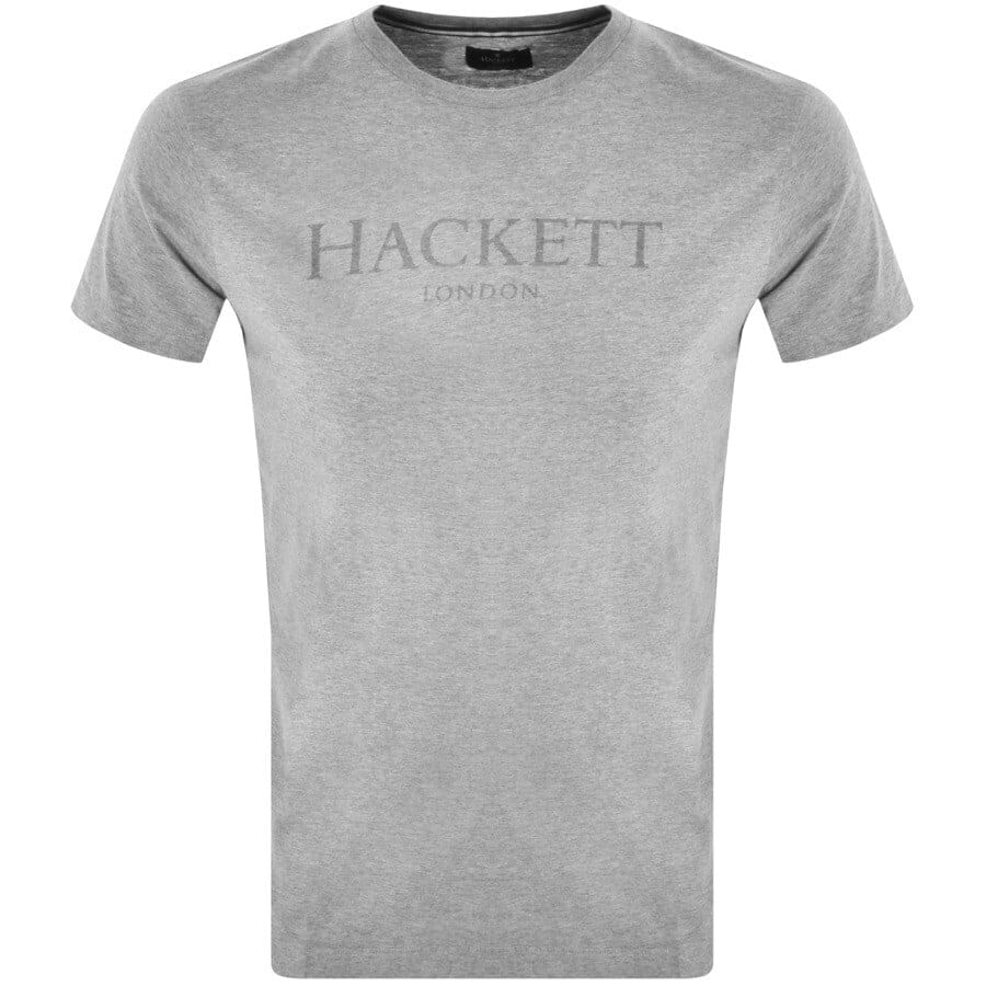 Alternative Image for ProductHackett London Logo T Shirt Grey1