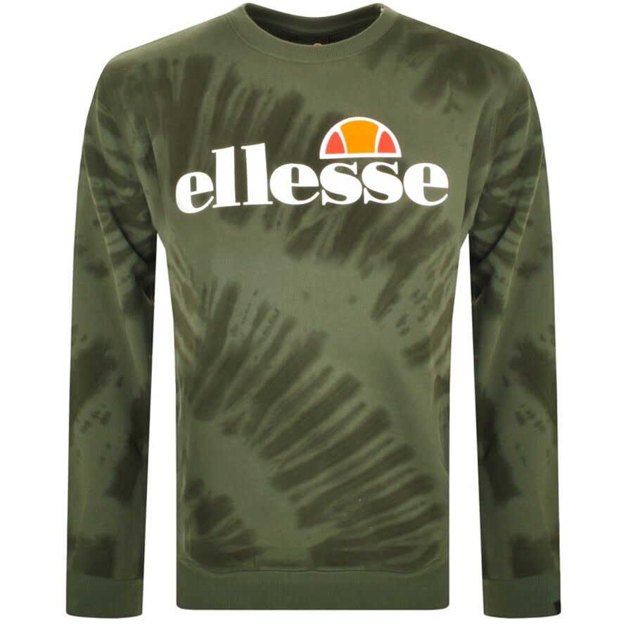 Alternative Image for ProductEllesse SL Succiso Crew Neck Sweatshirt Green1