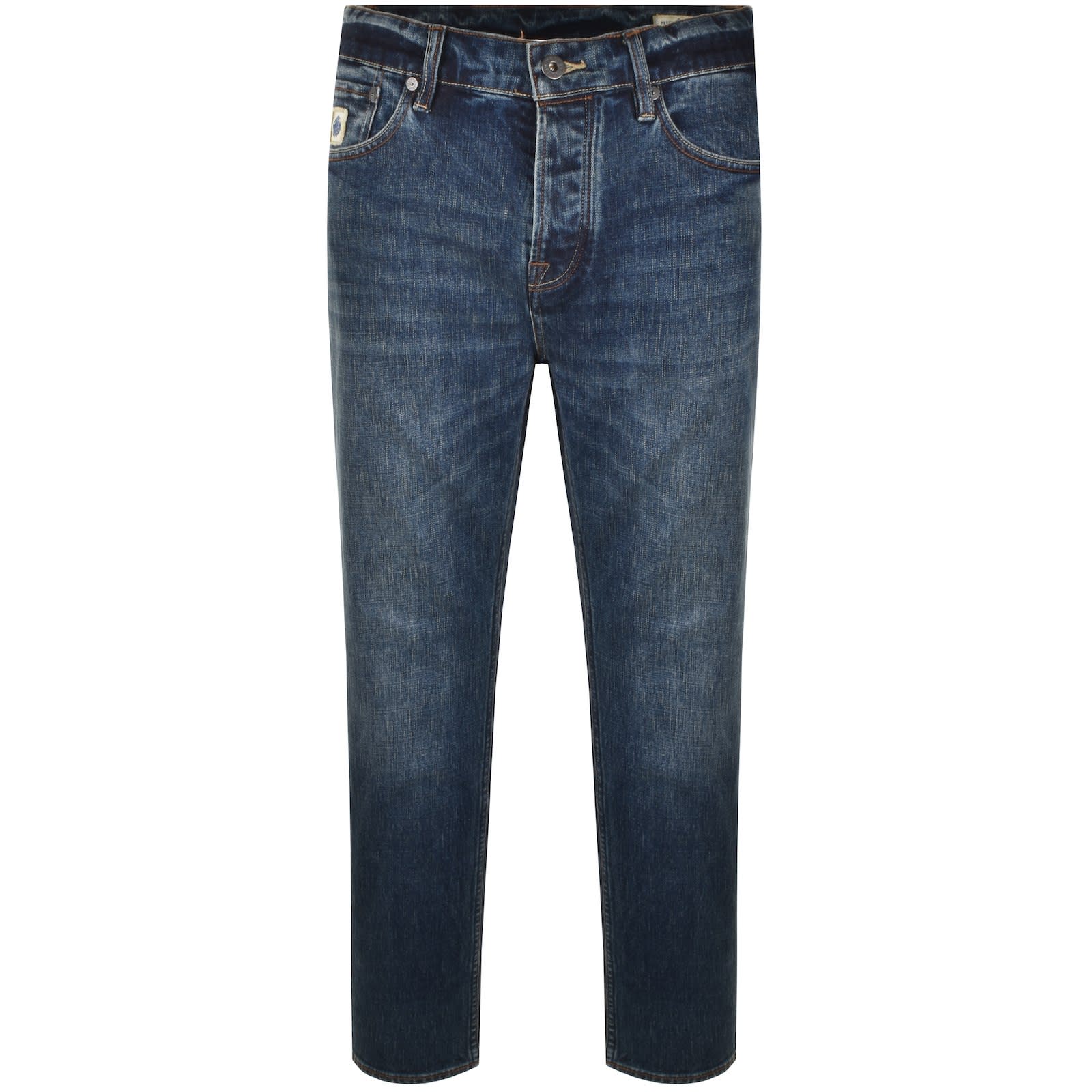 Alternative Image for ProductPretty Green Erwood Jeans Mid Wash Blue2
