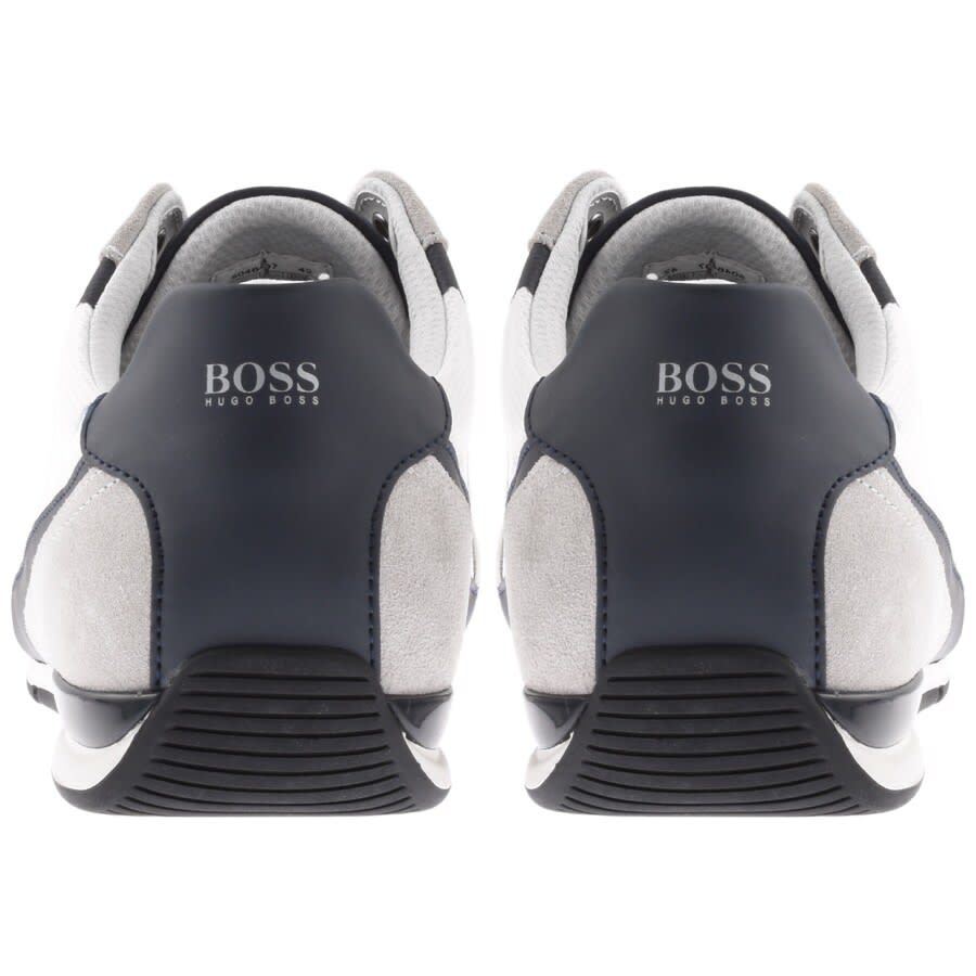 Alternative Image for ProductBOSS Saturn Lowp Trainers White2