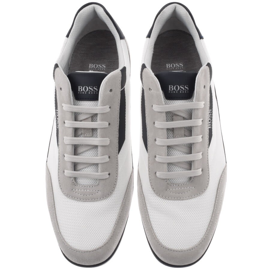 Alternative Image for ProductBOSS Saturn Lowp Trainers White3