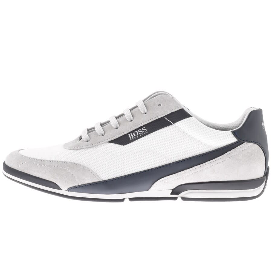 Alternative Image for ProductBOSS Saturn Lowp Trainers White1
