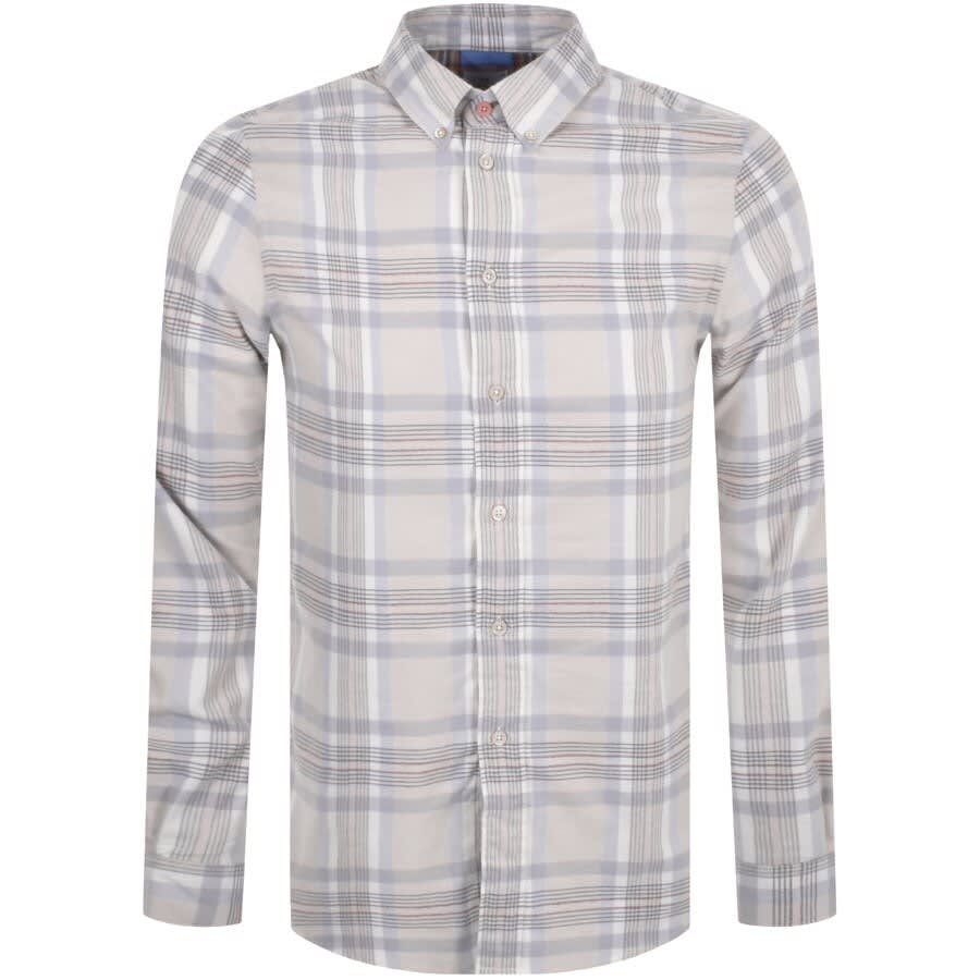 Alternative Image for ProductPS By Paul Smith Long Sleeved Tailored Shirt Beige1