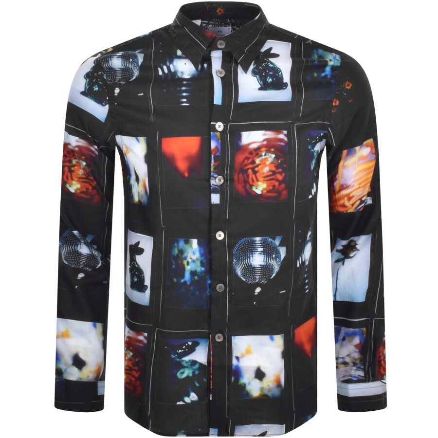 Alternative Image for ProductPS By Paul Smith Long Sleeved Shirt Black1