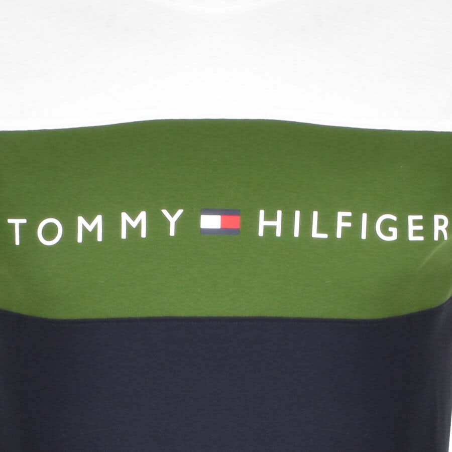 Alternative Image for ProductTommy Hilfiger Lounge Logo Flag T Shirt White3