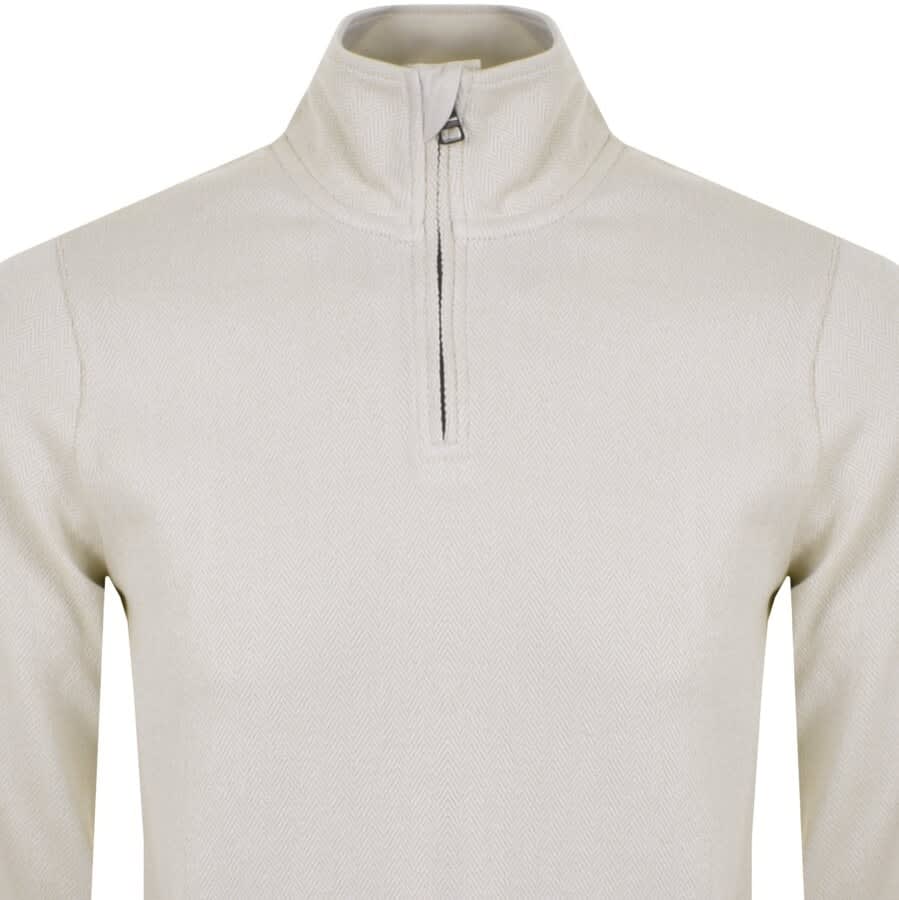 Alternative Image for ProductTommy Hilfiger Herringbone Sweatshirt White2