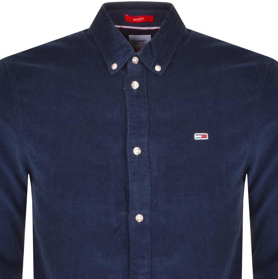 Alternative Image for ProductTommy Jeans Regular Cord Shirt Navy2