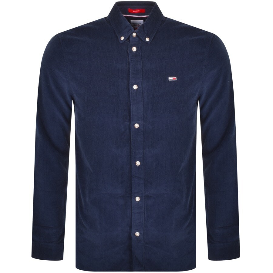Alternative Image for ProductTommy Jeans Regular Cord Shirt Navy1