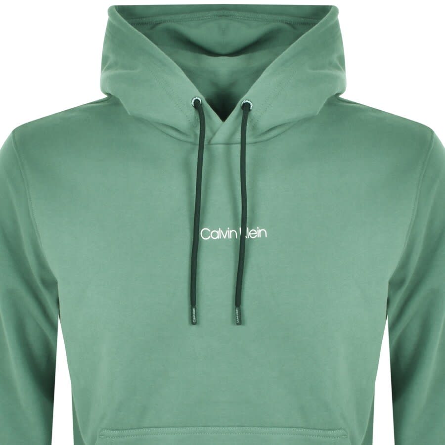Alternative Image for ProductCalvin Klein Logo Hoodie Green2